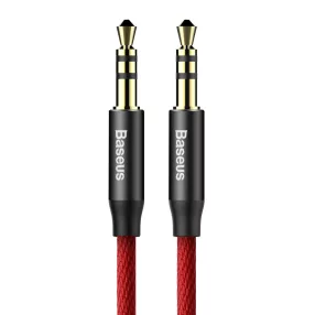   Baseus Yiven audio kábel mini jack 3,5 mm AUX 1.5m, piros (CAM30-C91)