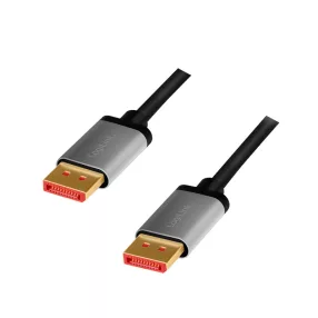   Logilink DisplayPort kábel, DP/M-DP/M, 8K/60 Hz, alu, 1 m (CDA0104)