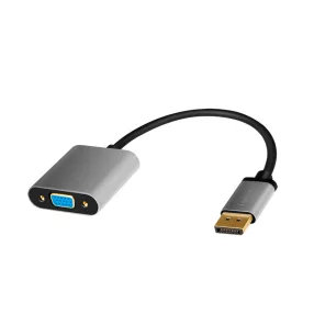   Logilink DisplayPort adapter, DP/M - VGA/F, 1080p/60 Hz, alu, 0,15 m (CDA0109)