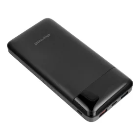   Charmast W2089 PD3.0 3A 22,5W 20000 mAh Power Bank beépített kábellel USB A / USB C / Lightning / Micro USB fekete