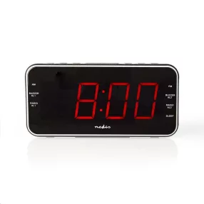 Nedis CLAR004BK Ébresztőórás FM Rádió