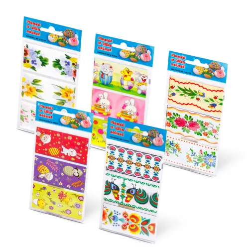 CMK-0212 Húsvéti dekoráció - matrica szett - 6 db / csomag