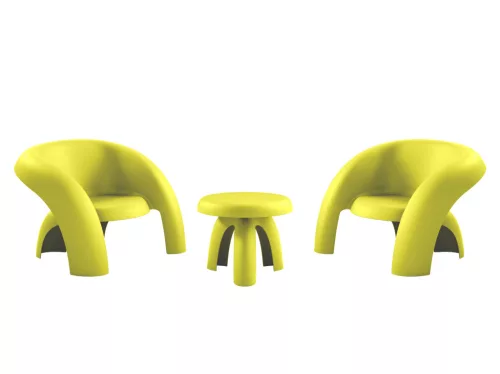 Delusso Coccola 3 részes szett - Grain Yellow, COCCOLA-3-S-96181
