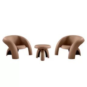   Delusso Coccola 3 részes szett - Mocha Brown, COCCOLA-3-S-96271