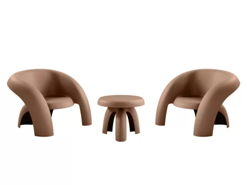 Delusso Coccola 3 részes szett - Mocha Brown, COCCOLA-3-S-96271