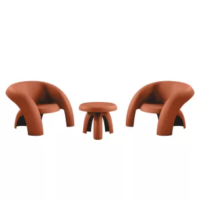   Delusso Coccola 3 részes szett - Glaze Red, COCCOLA-3-S-97055