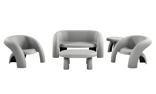Delusso Coccola 5 részes szett - Neutral Grey, COCCOLA-5-S-94347