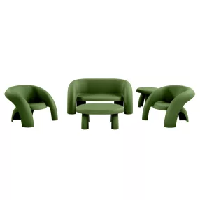   Delusso Coccola 5 részes szett - Parfait Green, COCCOLA-5-S-96263