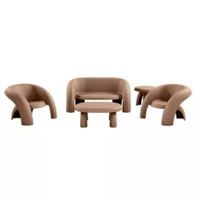   Delusso Coccola 5 részes szett - Mocha Brown, COCCOLA-5-S-96271