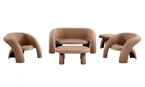 Delusso Coccola 5 részes szett - Mocha Brown, COCCOLA-5-S-96271