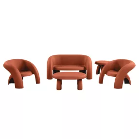   Delusso Coccola 5 részes szett - Glaze Red, COCCOLA-5-S-97055