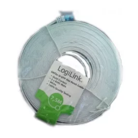   LogiLink Patch kábel SlimLine, lapos, Cat.5e, U/UTP, 7,5 m (CP0138)