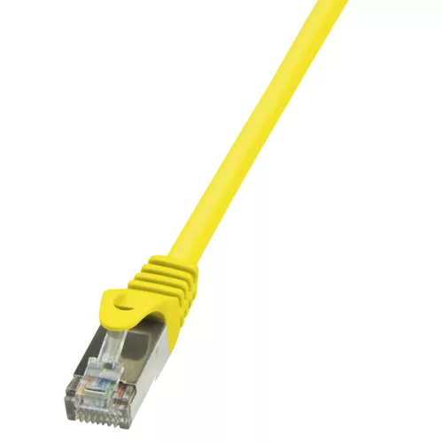 LogiLink Patch kábel Econline, Cat.5e, F/UTP, sárga, 5 m (CP1077S)