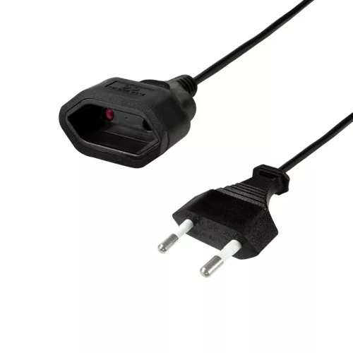 Logilink Tápkábel hosszabbító, CEE7/16, 0,2 m (CP154)