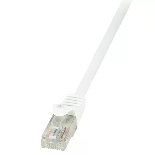 LogiLink Patch kábel Econline, Cat.6, U/UTP, fehér, 1 m (CP2031U)