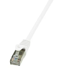   LogiLink Patch kábel Econline, Cat.6, F/UTP, fehér, 10 m (CP2091S)