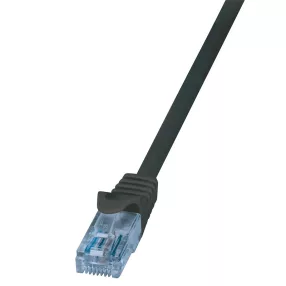   Logilink Patch kábel Econline, Cat.6A, U/UTP, fekete, 7,5 m (CP3083U)