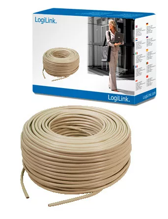 LogiLink CAT 6 kábel, U/UTP, 305 méter (CPV0034)