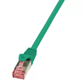   LogiLink Patch kábel PrimeLine, Cat.6, S/FTP, zöld, 0,25 m (CQ2015S)