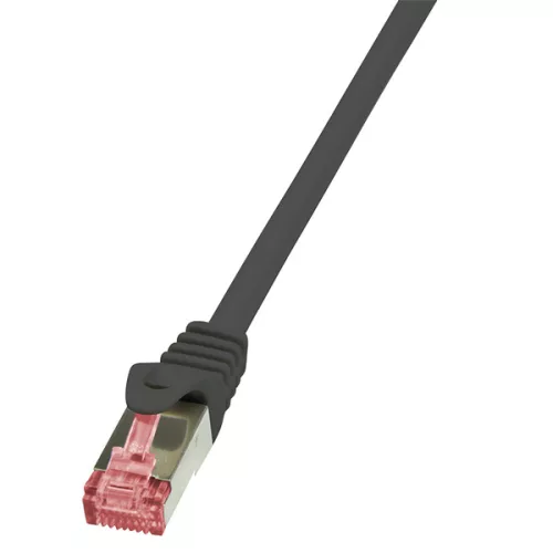 LogiLink Patch kábel PrimeLine, Cat.6, S/FTP, fekete, 1,5 m (CQ2043S)
