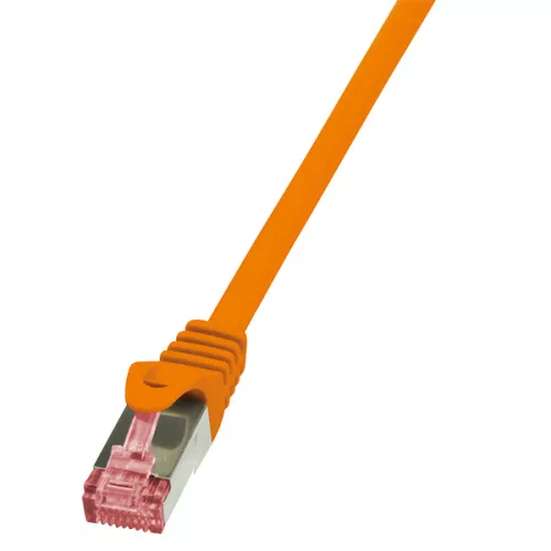 LogiLink Patch kábel PrimeLine, Cat.6, S/FTP, narancssárga, 3 m (CQ2068S)