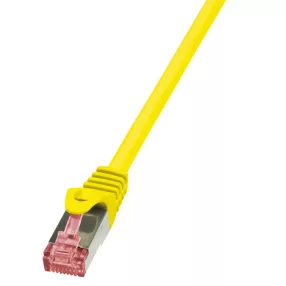   LogiLink Patch kábel PrimeLine, Cat.6, S/FTP, sárga, 7,5 m (CQ2087S)