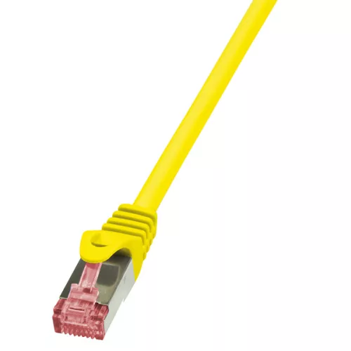 LogiLink Patch kábel PrimeLine, Cat.6, S/FTP, sárga, 7,5 m (CQ2087S)