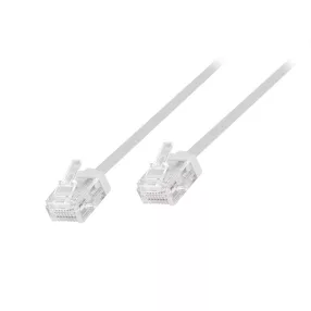   Logilink Cat.6A Slim High-Flex patch kábel fehér 3,00 m (CQ3061U)