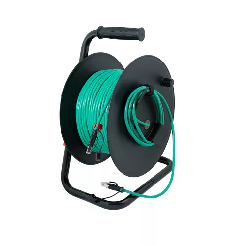 Logilink Hálózati kábeltekercs Cat.6A S/FTP 80 m patch kábel (CQ3080S)