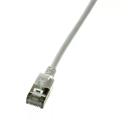 Logilink Patch kábel SlimLine, Ultraflex, Cat.6A, U/FTP, szürke, 5 m (CQ9072S)