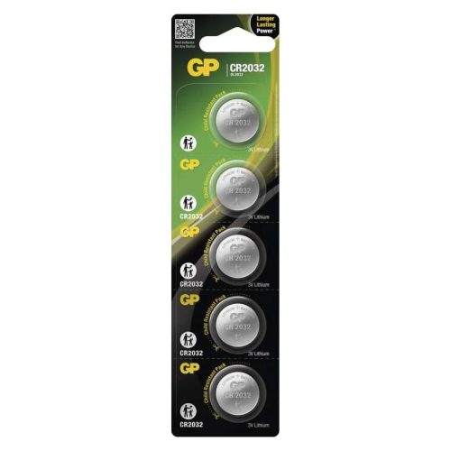 GP CR-2032 Gombelem Lithiumos elem 3V