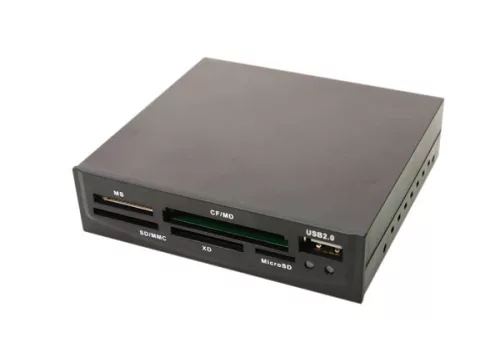 Logilink 3,5  kártyaolvasó USB 2.0-s minden az 1ben + USB port (CR0012)