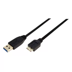   LogiLink USB 3.0 csatlakozó kábel A->B Micro 2x male 3.00 méter (CU0028)