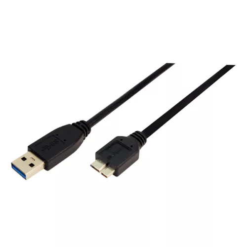 LogiLink USB 3.0 csatlakozó kábel A->B Micro 2x male 3.00 méter (CU0028)