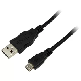 LogiLink USB 2.0 A - Micro USB-B  kábel, 1.0 m (CU0058)