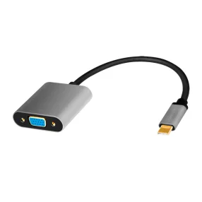   Logilink USB 3.2 Gen1 Type-C adapter, C/M VGA, 1080p, alu, 0,15 m (CUA0104)