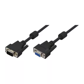   Logilink VGA kábel, HD15/M   HD15/F, 1080p, 2x ferrit, 10 m (CV0019)