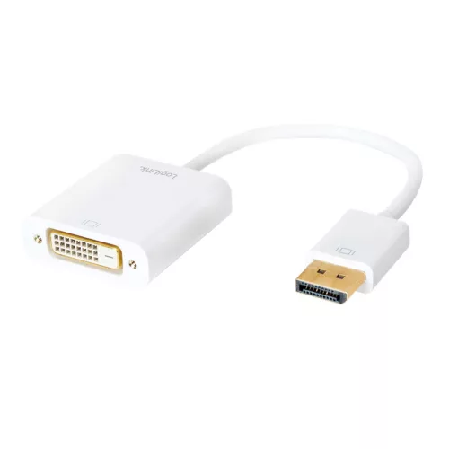 Logilink Displayport 1.2 DVI átalakító, aktív típus (CV0058B)