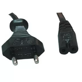   Well Cable704 Hálózati vezeték, földeletlen lapos dugóval 2x0,75mm² 1,5m