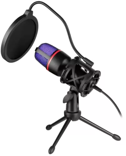 Defender Forte GMC 300 USB gamer stream mikrofon, 1,8 m-es kábel