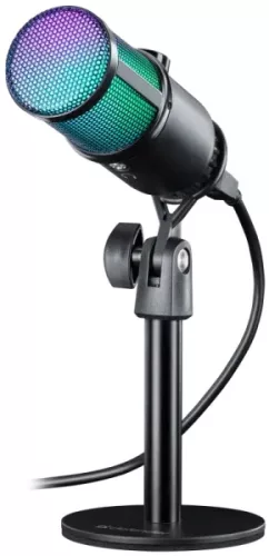 Defender Gaming stream mikrofon Glow GMC 400 USB, 1,5 m-es kábel