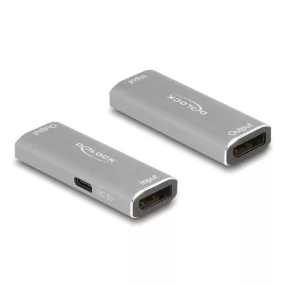 Delock DisplayPort 1.4 ismétlő 8K 30 Hz 20 m (DL-11504)