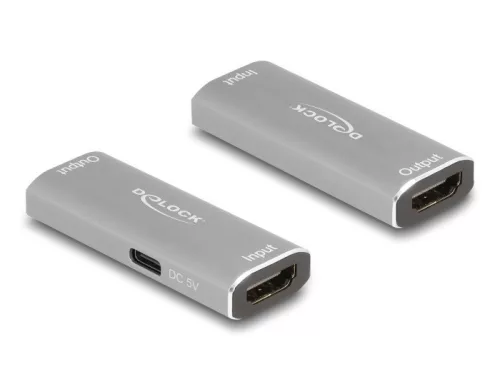 Delock HDMI Ismétlő 8K 60 Hz 20 m (DL-11506)