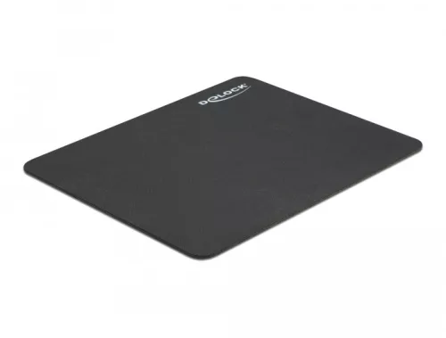 Delock Egérpad fekete 220 x 180 mm (DL-12005)