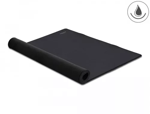 Delock 900 x 500 mm méretű, vízlepergető gaming egérpad (DL-12027)