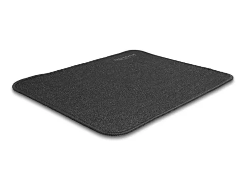 Delock Egér pad csillogó fekete 300 x 245 mm (DL-12112)
