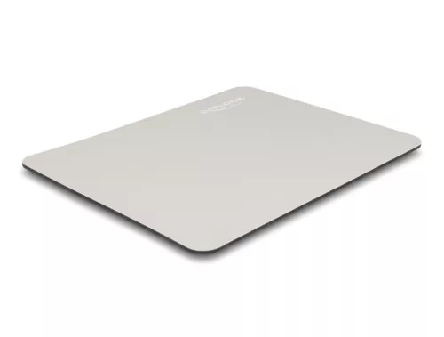 Delock Egérpad szürkés bézs színű 220 x 180 mm méretű üvegborítású (DL-12147)