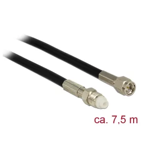   Delock Antenna Kábel FME Jack > SMA Plug RG-58 7.5 m (DL-12450)