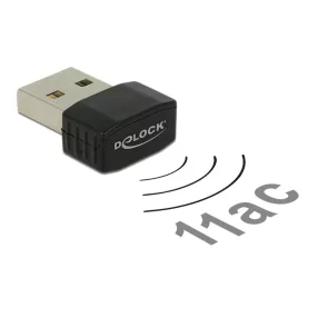   DELOCK LTE USB 2.0 WLAN kétsávos AC/A/B/G/N nano jeladó 433 mb/s (DL-12461)