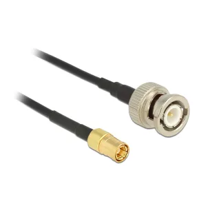   Delock Antenna Kábel BNC Plug > SMB Plug RG-174 3 m (DL-12498)
